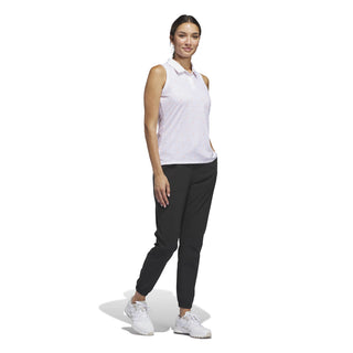 Womens Ultimate365 Otoman Sleeveless Polo Shirt - White