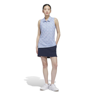 Womens Ultimate365 Otoman Sleeveless Polo Shirt - Crystal Sky