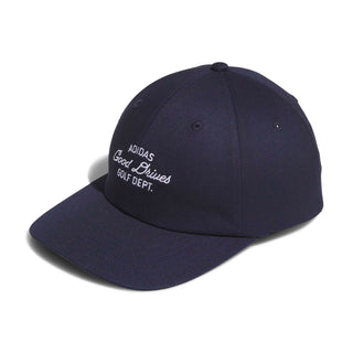 Adidas Womens Good Drives Cotton Golf Hat - Navy