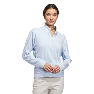 Womens Ultimate Quarter Zip Mid Layer - Crystal Sky