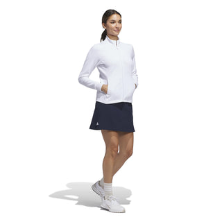 Performance Texture Full Zip Jacket - White