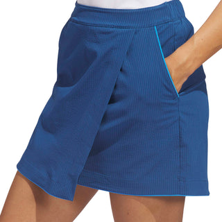 Adidas Womens Ultimate365 Seersucker Skort - Dusky Petrol