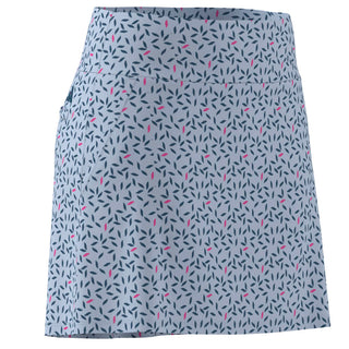 Adidas Womens Ultimate365 Printed Knit Skort - Crystal Sky