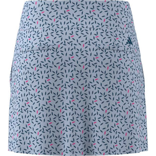 Adidas Womens Ultimate365 Printed Knit Skort - Crystal Sky