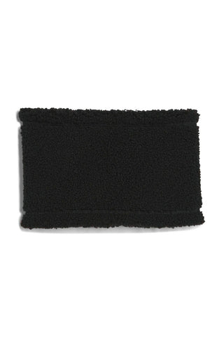 Sherpa Fleece Neck Snood - Black