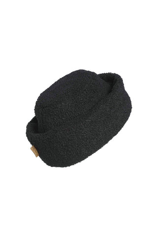 Sherpa Fleece Beanie - Black
