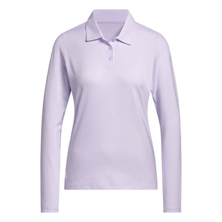 Performance Long Sleeve Golf Polo - Frozen Purple