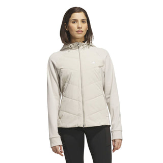 Ultimate365+ Course Control Quilted Hooded Jacket - Wonder Alumina