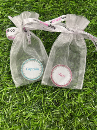 Personalised Surprizeshop Ball Marker - Aqua Glitter