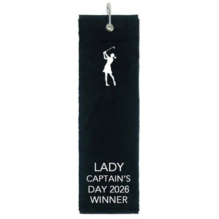 Lady Captain's Day 2026 Winner Tri Fold Golf Towel