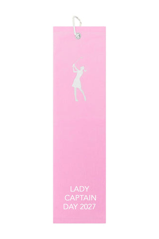Lady Captain's Day 2027 Tri-Fold Golf Towel