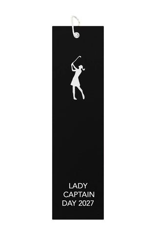 Lady Captain's Day 2027 Tri-Fold Golf Towel