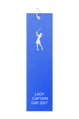 Lady Captain's Day 2027 Tri-Fold Golf Towel