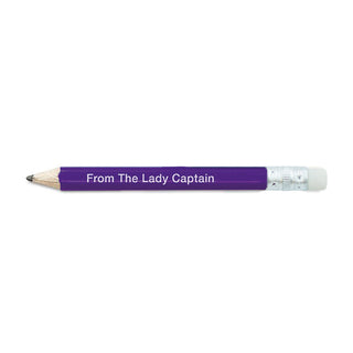 Lady Captain's Day 2025 Golf Ball Marker Set - Purple