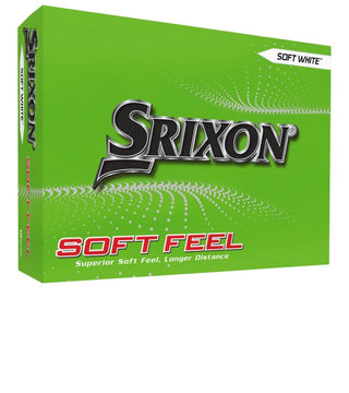 Srixon Soft Feel Golf Balls - White (12 Pack)