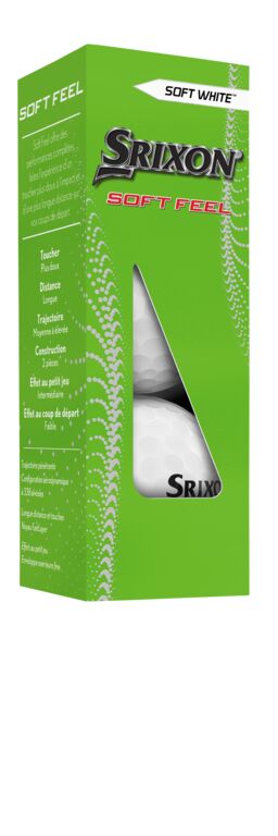 Srixon Soft Feel Golf Balls - White (12 Pack)