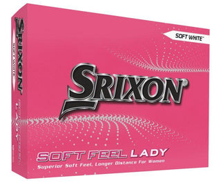 Srixon Soft Feel Lady Golf Balls - White (12 Pack)