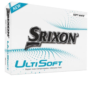 Srixon Ultisoft Golf Balls - White (12 Pack)