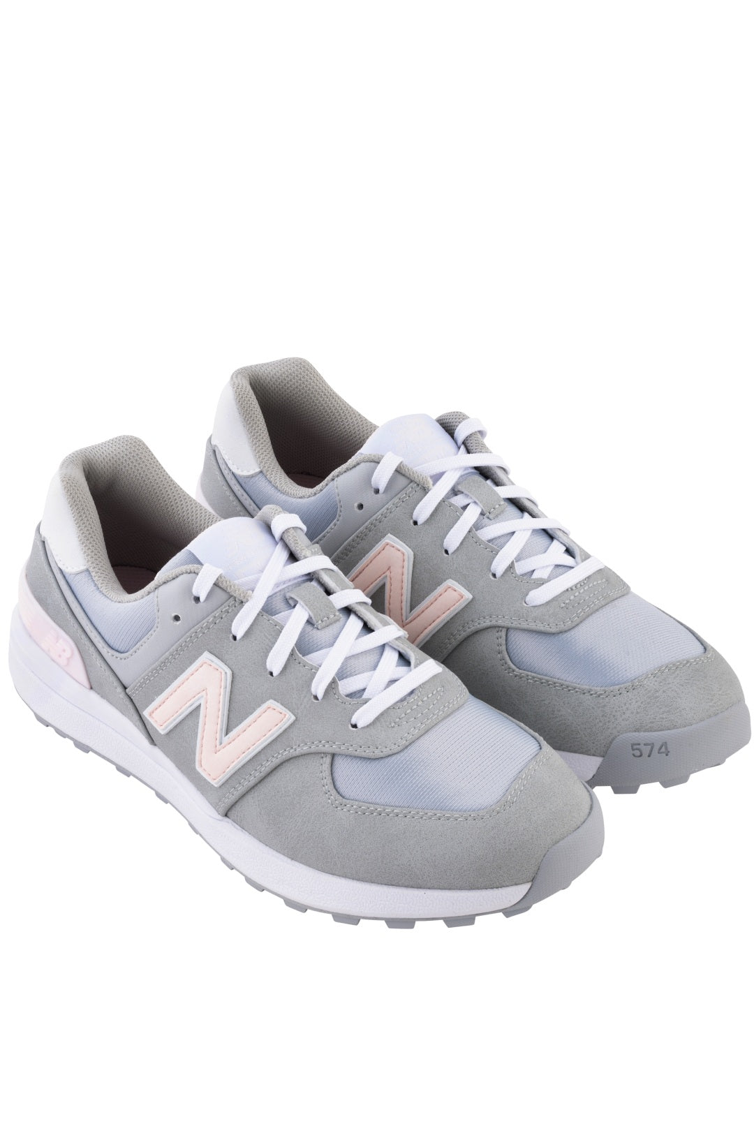 Women's 574 Golf Shoes - Grey/Pink