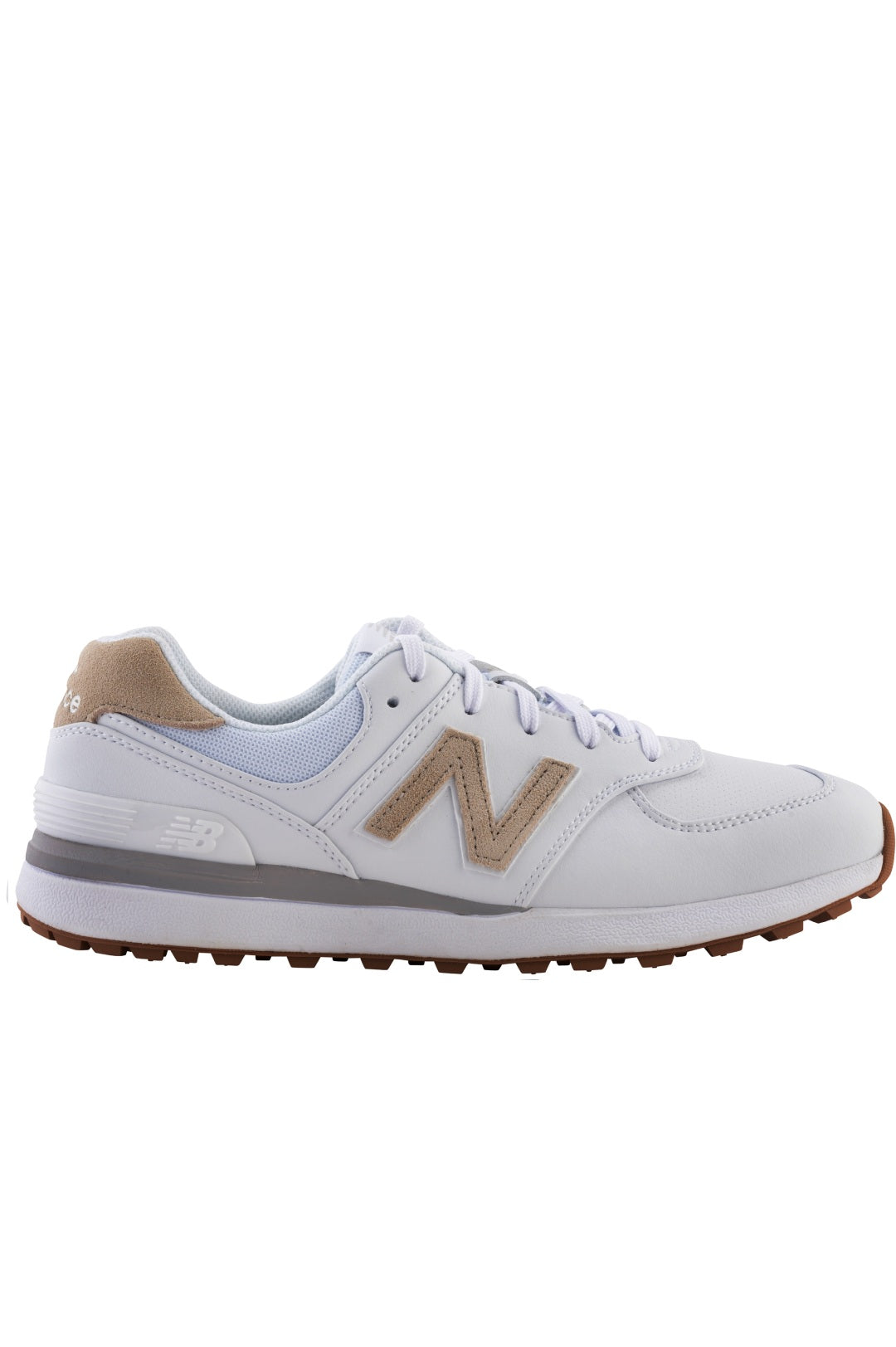 Women's 574 Golf Shoes - White/Silver