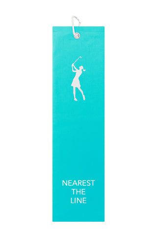 Nearest The Line Tri Fold Golf Towel Prize