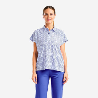 Nivo Ladies Veronica Cap Sleeve Polo - Cobalt
