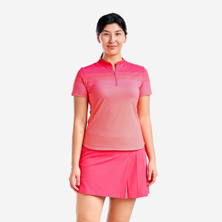 Nivo Ladies Lynda Cap Sleeve Polo - Cherry