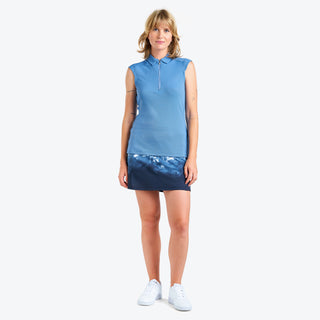 Nivo Ladies Nikki II Sleeveless Polo - Sea Reflection