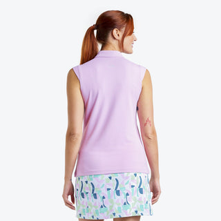 Nivo Ladies Nikki II Sleeveless Polo - Bubblegum