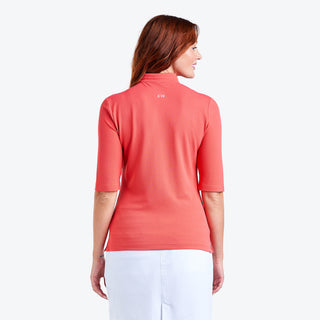 Nivo Ladies Noa II Half Sleeve Polo - Papaya