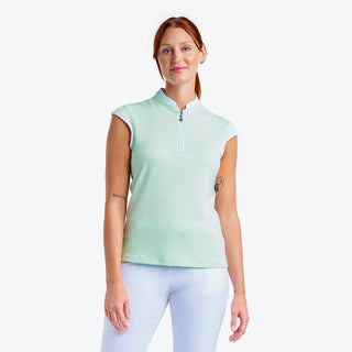 Nivo Ladies Sara Sleeveless Polo - Fresh Mint