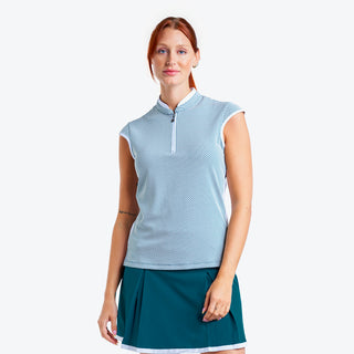 Nivo Ladies Sara Sleeveless Polo - Legion Blue