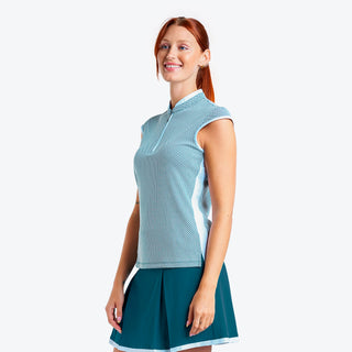 Nivo Ladies Sara Sleeveless Polo - Legion Blue