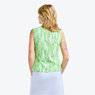 Nivo Ladies Linnea Sleeveless Liv Cool Mock - Mojito