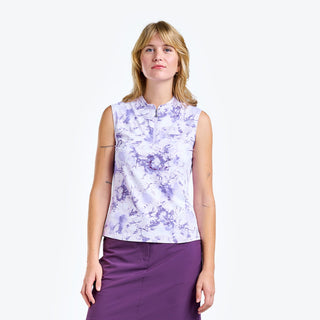 Nivo Ladies Linnea Sleeveless Liv Cool Mock - Lavender