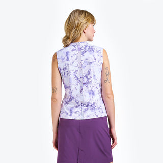 Nivo Ladies Linnea Sleeveless Liv Cool Mock - Lavender