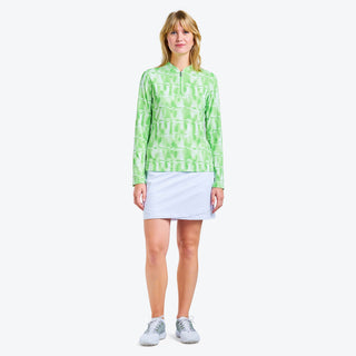 Nivo Ladies Lolita Long Sleeve Liv Cool Mock - Mojito