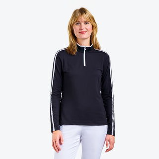 Nivo Ladies Gianna Long Sleeve Mock - Black