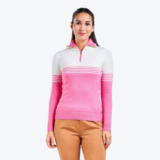 Nivo Ladies Gretta Sweater - Rosebush