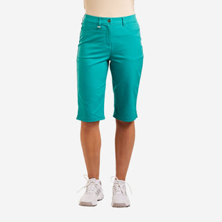 Nalini Long Golf Shorts - Peacock Blue