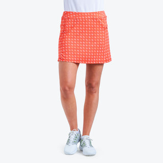 Nivo Ladies Layla Liv Cool Golf Skort - Papaya - 43CM