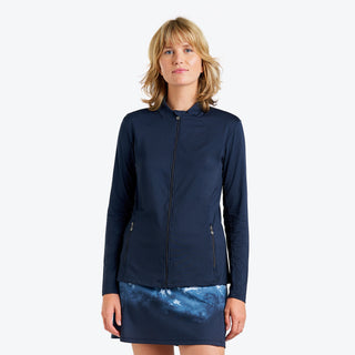 Nivo Ladies London Long Sleeve Liv Cool Cardigan - Navy