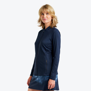 Nivo Ladies London Long Sleeve Liv Cool Cardigan - Navy