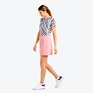 Nivo Ladies Lynda Cap Sleeve Polo - White/Black