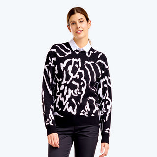 Nivo Ladies Dahlia Golf Sweater - Black