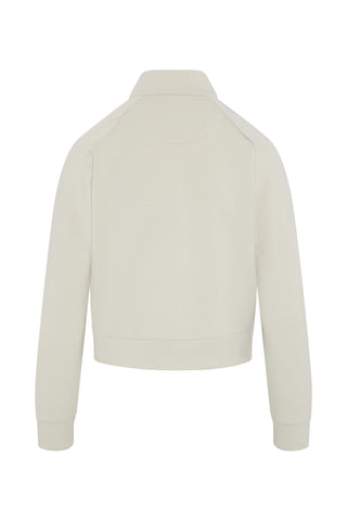 Penguin Ladies Golf Full Zip Textured Knit Jacket - Silver Birch