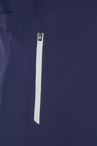 ProQuip Golf Ladies Paige Short Sleeve Rain Jacket - Navy & Silver