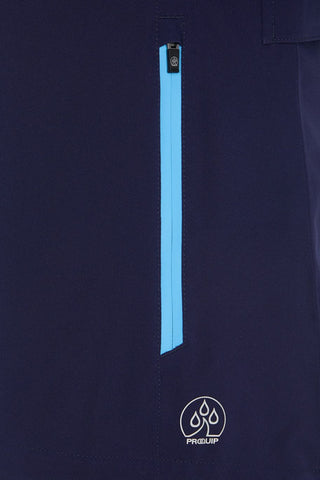 ProQuip Golf Ladies Paige Short Sleeve Rain Jacket - Blue