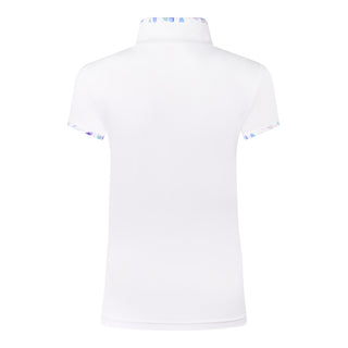 Pure Golf Aria Cap Sleeve Polo Shirt - Opal Wish