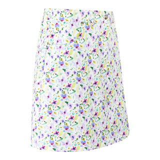 Pure Golf Clarity Printed Ladies Golf Skort - Ethereal Bouquet